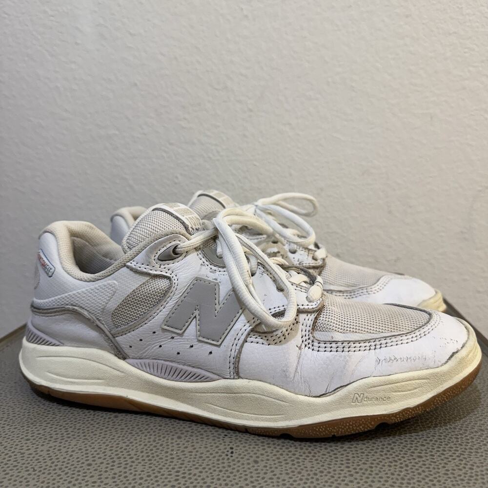 New Balance Numeric Tiago Lemos 1010 Men's Skateboarding Shoes White Grey Sz 10